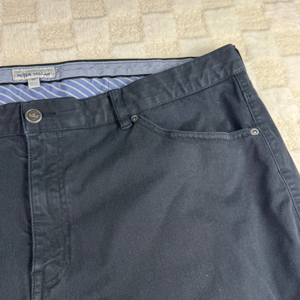 Peter Millar Size 40 Pants‎ Mens Black Casual Chinos Trousers - Picture 7 of 10